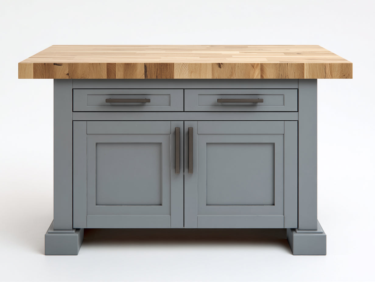 Credenza-MDF-Legno-Metallo-130x70x90 cm-Grigio-Legno Naturale-Stile moderno shaker minimalista
