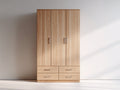 Armadio-Legno-135x54x188 cm-legno chiaro-moderno