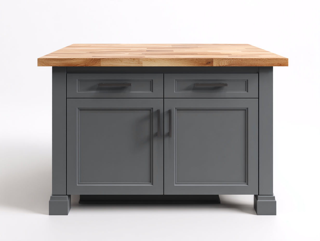 Credenza-MDF-Legno-Metallo-140x75x90 cm-Grigio-Legno Naturale-Stile moderno shaker minimalista