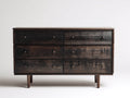 Cassettiera-legno-118x42x79 cm-marrone scuro-stile moderno